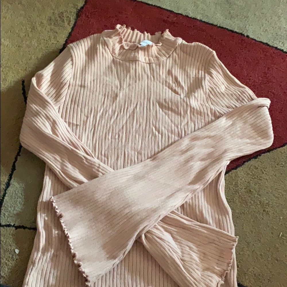 Long sleeve mock neck
